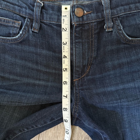 Joes Jeans Dixie Denim Jeans Dark Wash Straight Leg Womens Size 26 - Picture 10 of 11